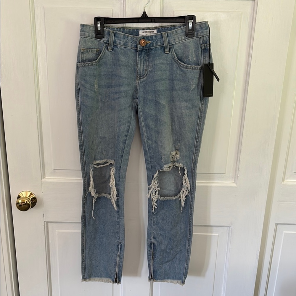 One Teaspoon Free Birds Ankle Jean New